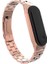 Xiaomi Mi Band 3 Uyumlu Krd-05 Metal Kordon Zore - Gold 2