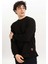 Erkek Bisiklet Yaka Fermuar Detaylı Sweatshirt 3
