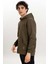 Çıt Çıt Detaylı Kapüşonlu Erkek Sweatshirt 2