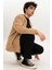 Fermuar Detaylı Erkek Bomber Sweatshirt 4