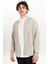 Fermuar Detaylı Erkek Bomber Sweatshirt 1