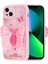 Apple iPhone 13 Kılıf Kamera Korumalı Figür Tasarımlı Zore Kapya Kapak-Pembe Koyu 2
