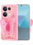 Xiaomi Redmi Note 13 Pro 4g Kılıf Kamera Korumalı Figür Tasarımlı Zore Kapya Kapak-Koyu Kahve 5