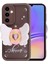 Samsung Galaxy A05S Kılıf Kamera Korumalı Figür Tasarımlı Zore Kapya Kapak-Pembe Açık 5