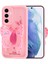 Samsung Galaxy A55 Kılıf Kamera Korumalı Figür Tasarımlı Zore Kapya Kapak-Pembe Açık 4
