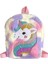 Rüya Unicorn Çizgi Film Peluş Sırt Çantası (Yurt Dışından) 1