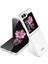 Samsung Galaxy Z Flip 6 Kılıf Zore Sert Kıpta Kapak-Gümüş 1