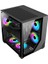 Shadow 3x 120MM Rgb Reset Buton Mesh Matx Gaming Oyuncu Bilgisayar Kasası Powersız 2