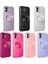 Apple iPhone 11 Kılıf Kamera Korumalı Simli Pop Soketli Lüks Zore Koton Soketli Kapak-Lila 3