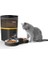 Haustier QQ005-DUAL Kameralı Akıllı Kedi Köpek Otomatik Mama Kabı, App Uzaktan Kontrol, Sesle Çağırma, 480P Kamera, 6lt Hazne, Çift Metal Kase (Siyah) 4