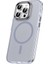 Apple iPhone 15 Pro Max Kılıf Airbagli Magsafe Wireless Şarj Özellikli Lens Koruyuculu Zore Klaptika Kapak-Gri 1