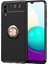 Galaxy A02 Kılıf Ravel Silikon Kapak-Siyah-Rose Gold 1