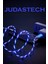 J22 Lightning IOS Akan Led Işıklı Şarj Kablosu -2mt 7