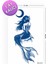 1 Ay Kalıcı Mermaid Tattoo Geçici Kadın Dövme 2