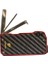 Soft Flame Karbon Desenli-Kırmızı Metal Pipo Çakmağı 2