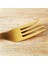 Plastik Gold Altın Renkli Lü x Parti Doğum Günü Çatal - 18 cm . - 25 Adetlik Paket 2