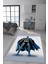 Kaymaz Taban Makinada Yıkanabilir Dijital Baskı Batman Desenli Çocuk Odası Halısı Dot Taban Halı 1