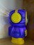 Işıklı Astronot Tasarımlı Kumbara 11 cm x 11 cm 17,6 cm lacivert 3