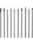 10 Adet 6X6X150MM Çimentolu Karbür Döner Dosya Tungsten Çelik (Yurt Dışından) 1