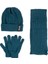 K24180-10 Erkek Çocuk 9-15 Yaş 3'lü Bere Set 1