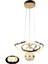Dron 35.lik Ledli Avize Gold Kaplama 3