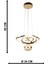 Dron 35.lik Ledli Avize Gold Kaplama 5