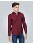 Slim Fit Spor Bordo Erkek Gömlek 2