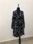 Beyaz Çigili Siyah Kısa Kimono 2
