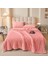 Tavşan Battaniye Yumuşak Rahat Kadife Battaniye 200*230CM Pembe (Yurt Dışından) 4