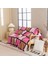 1 Parça Baskılı Ekose Battaniye Çok Amaçlı Battaniye 70*100CM Gül Pembe (Yurt Dışından) 1