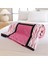 1 Parça Baskılı Ekose Battaniye Çok Amaçlı Battaniye 70*100CM Gül Pembe (Yurt Dışından) 5
