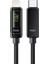 Ultimate UPD4160L 20W LCD Ekranlı Hasır Örgü ve Güçlendirilmiş Metal Başlıklı Type-C To Lightning Hızlı Şarj ve Data Kablo 1
