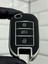 Opel Corsa F Comboe Granland x Crossland x Far Göstergeli Anahtar Kılıfı Siyah Gümüş 3