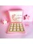 Yeni!! Luxury Isimli soft Pembe Ay Çiçek Kız Bebek Çikolatası 48LI Doğum-Mevlid-Hediyelik- 2