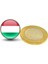 Maceristan Hungary Ülke Bayrağı Paslanmaz Çelik Iğneli 3D Yuvarlak Camlı Rozet 5
