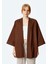 Pamuklu Cepli 3/4 Geniş Kol Oversize Kimono 3