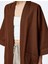 Pamuklu Cepli 3/4 Geniş Kol Oversize Kimono 5