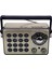 Radyo 1175BT Bataryalı Bluetooth Radyo Müzik Kutusu 23 cm 1