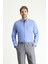 Uzun Kol Slim Fit Dar Kesim Non Iron Ütü Gerektirmeyen Pamuklu Gömlek 1
