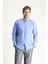 Uzun Kol Slim Fit Dar Kesim Non Iron Ütü Gerektirmeyen Pamuklu Gömlek 5