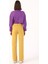 Hardal-Wide Leg Yüksek Bel Pantolon 4