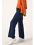 Indigo-Cepli Bol Paça Pantolon 3
