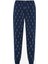 West Pier Çok Renkli Pantolon Pijama Takımı 3