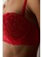 Heart Lace Dantel Kırmızı Sütyen 4