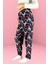 Dreamy Soft Kadife Dokulu Desenli Süet Pijama Altı Pantolon 2