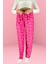 Dreamy Soft Kadife Dokulu Desenli Süet Pijama Altı Pantolon 1