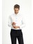 Ata Yaka Slim Fit Dar Kesim Pamuk Gömlek 1
