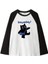 Black Cat Reglan Uzun Kollu Baskılı Beyaz T-Shirt 3