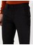Erkek Siyah Slim Fit Keten Karışımlı Kanvas Pantolon 50259760-VR046 6