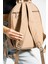 Saten Kumaş Kadın Sırt Çantası 38*28 cm Yağmur Itici Kumaş Mega Bag Günlük Kullanıma Uygun 2